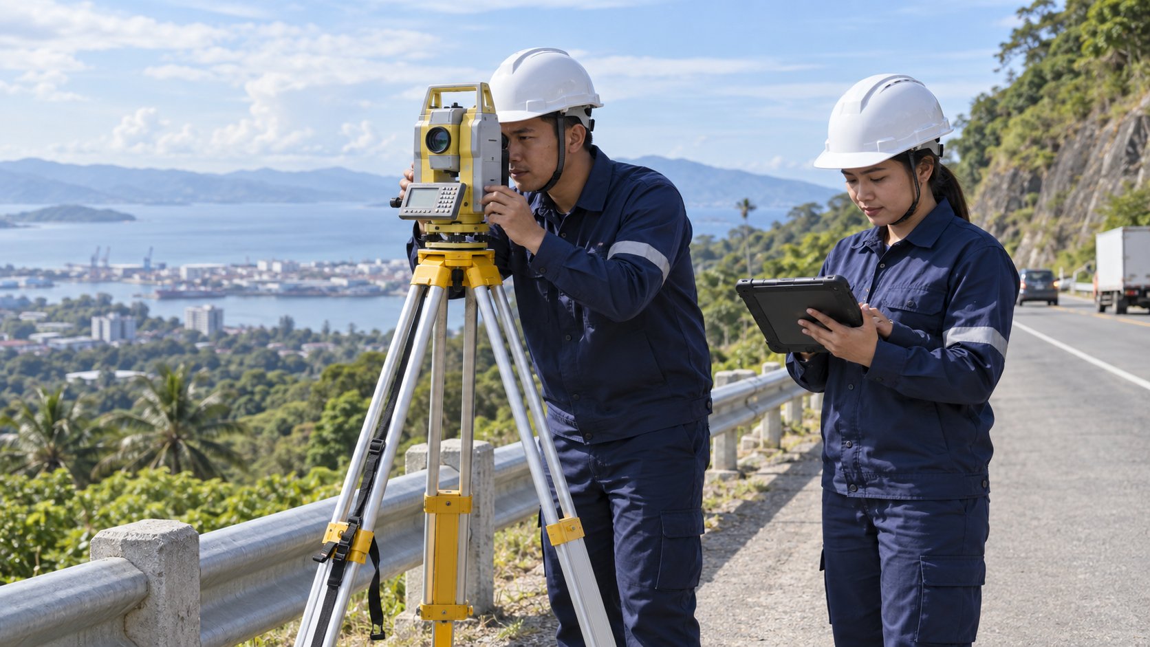 Site survey and engineering — illustrative image
