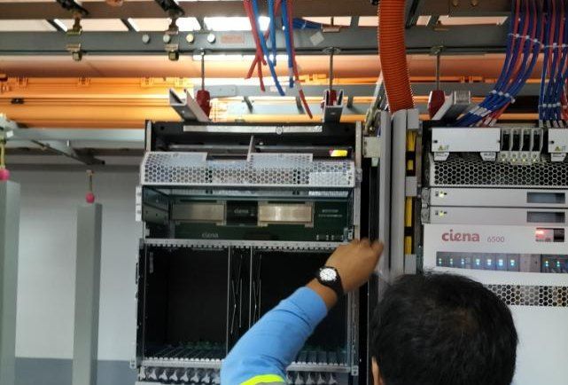 Transport equipment installation by MG EXEO engineers, 2023