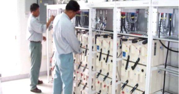 DC power plant installation